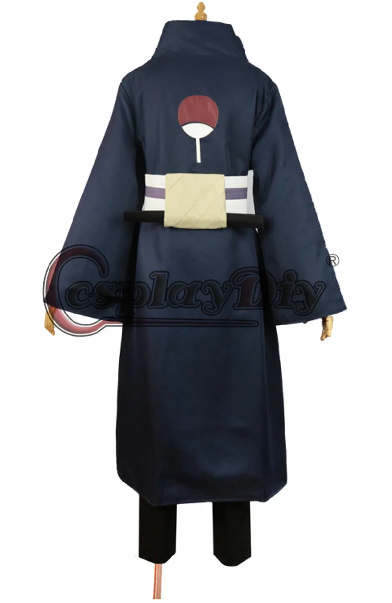 Cosplaydiy Аниме Naruto Shippuden Uchiha Obito кимоно косплей мужские костюмы для вечеринки на