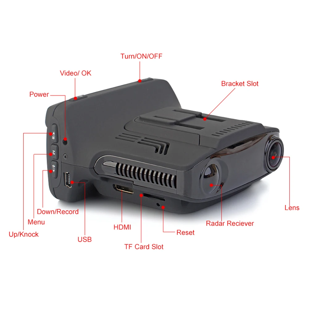 Addkey радар детектор зеркало 3 в 1 dash cam dvr рекордер с антирадаром инструкция
