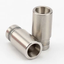 1pcs Coil Father 510 Stainless Steel Drip Tips 510 Metal Drip Tip Vape Mouthpiece For Melo 3 E Cigarette RDA Tank