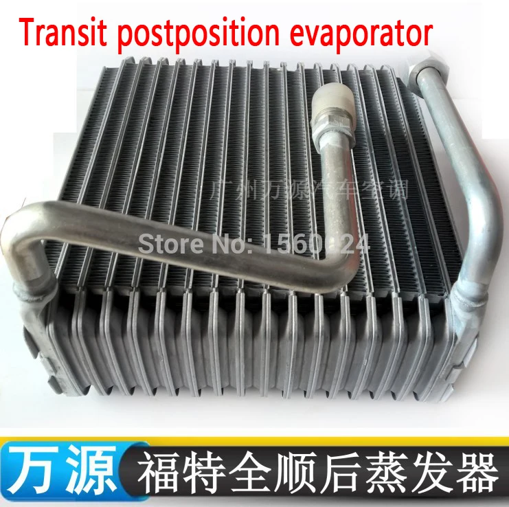 Automotive air conditioning evaporator core for all round air