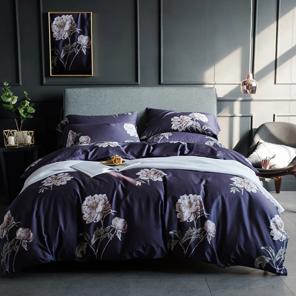 Buy Egyptian Cotton Bed Sheets Set Queen Size Textile