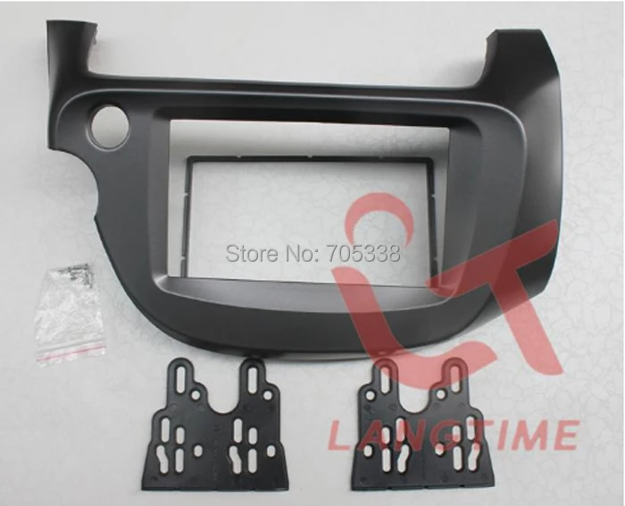

Car refitting dvd frame audio frame cd panel for 2008 Honda Fit Jazz ( Left Driver)08-13, 2DIN