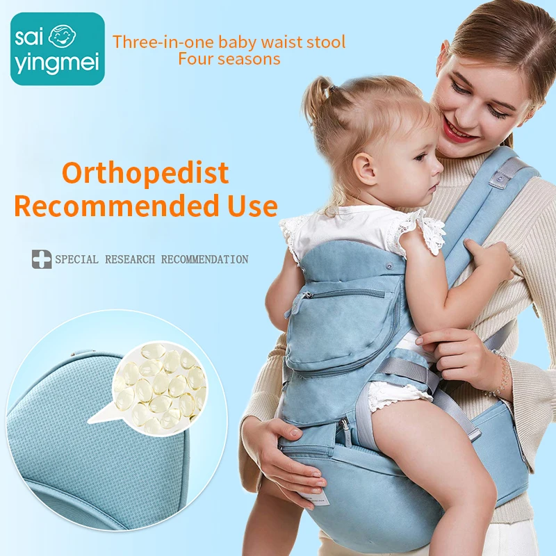 

Multifunction Baby Carrier Ergonomic Carrier Backpack Hipseat for Baby Kangaroos Newborn Sling Backpack Pouch Loading Slings