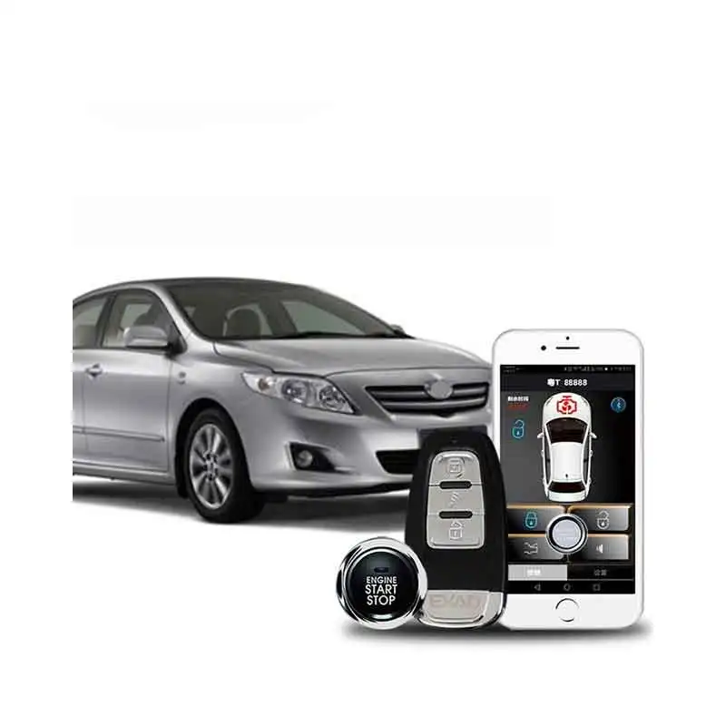 

Car alarm system and tracker remote start alarm central locking start stop button araba alarm keyless entry system alarma auto