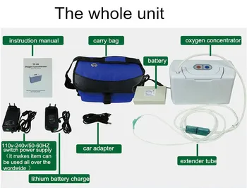 

Battery Operated Mini Portable homeuser hospital use Oxygen Concentrator Generator