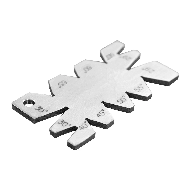 Stainless Steel Screw thread Cutting angle gage Gauge Measuring Tool