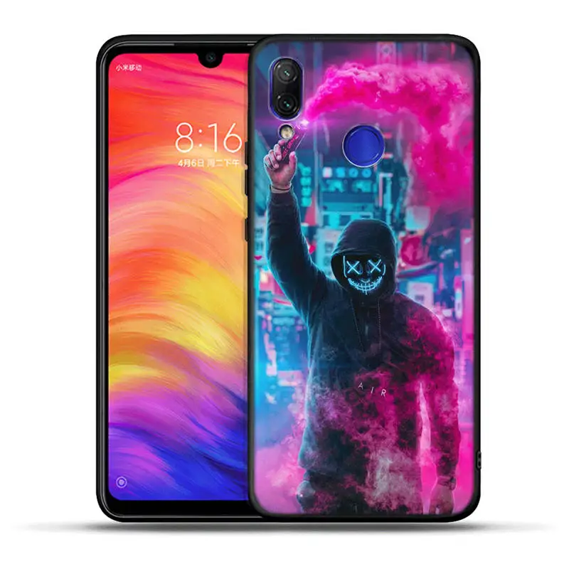 Набор «городская улица» ночное мотоцикл чехол для Xiaomi Redmi Note 7 7A 6 Pro 6A 5A Prime Mi A1 5X A2 Lite 6X4X5 плюс Pocophone F1