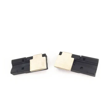 

1pair FTTH For Fujikura FSM-60S Single core holder Fusion Splicer covered wire clamps FSM-80S fiber Optic Fusion Splicer holder