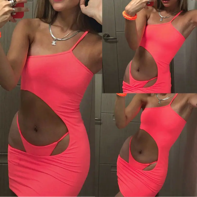 

New Style Women Sexy Bikini Set Hollow Solid Swimsuit Swimwear Bathing Suit 2 Pieces Beach Solid Irregular With Cover Up Skinny