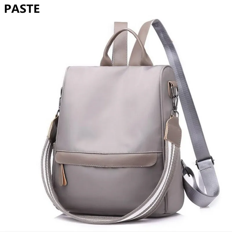 

Women's Backpack 2018 New Women's Shoulder Bag Fashion Wild Waterproof Oxford bags School Wind Student Bag Ladies Backpack