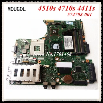 

MOUGOL For HP 4510s 4710s 4411s series 574708-001 Laptop motherboard mainboard 100% working Free Shipping