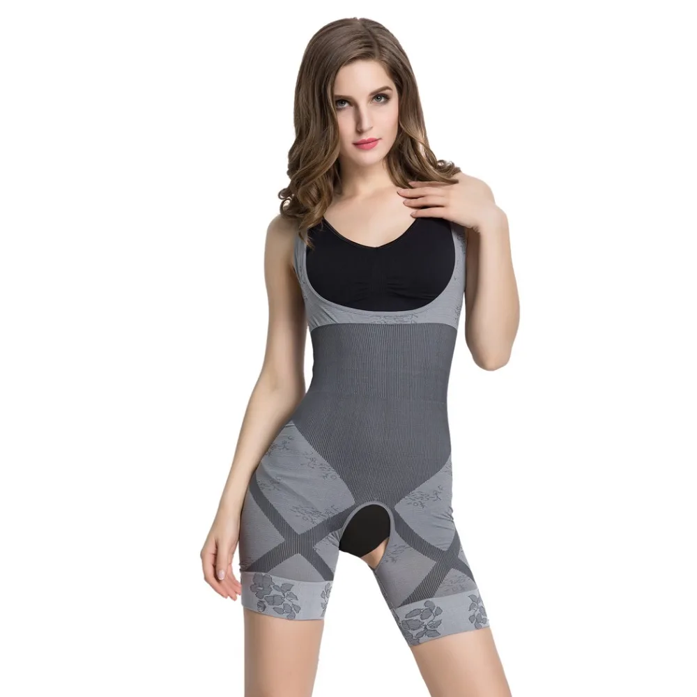 

Bamboo Charcoal Magic Slim Full Body Shaper Suit Waist Cincher Trainer Thigh Reducer Panty Control Push-Up Shapewear