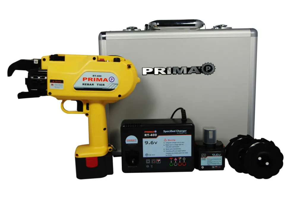 Free Shipping Rebar Tying Machine PRIMA RT400 Max rebar tying gun RB395