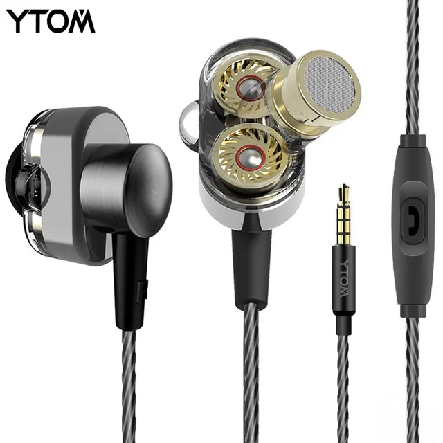 Ytom Hifi Profond En Métal Basse écouteur 4 Des Enceintes De Qualité