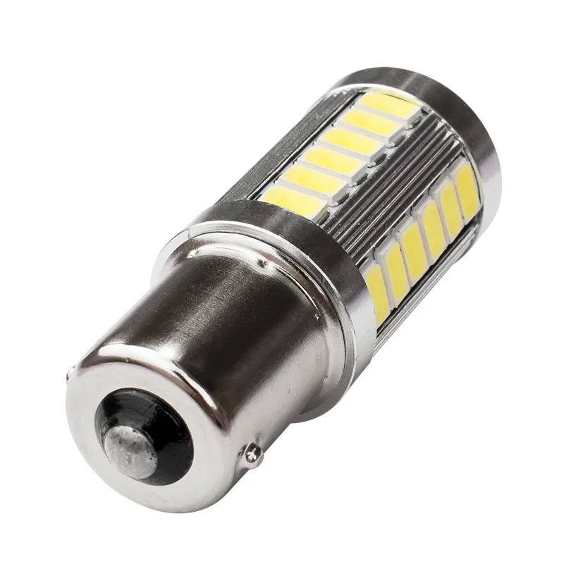 1 шт. 1156 P21W BA15S 33 SMD 5630 5730 LED Автомобильный резервный свет моторная Тормозная лампа
