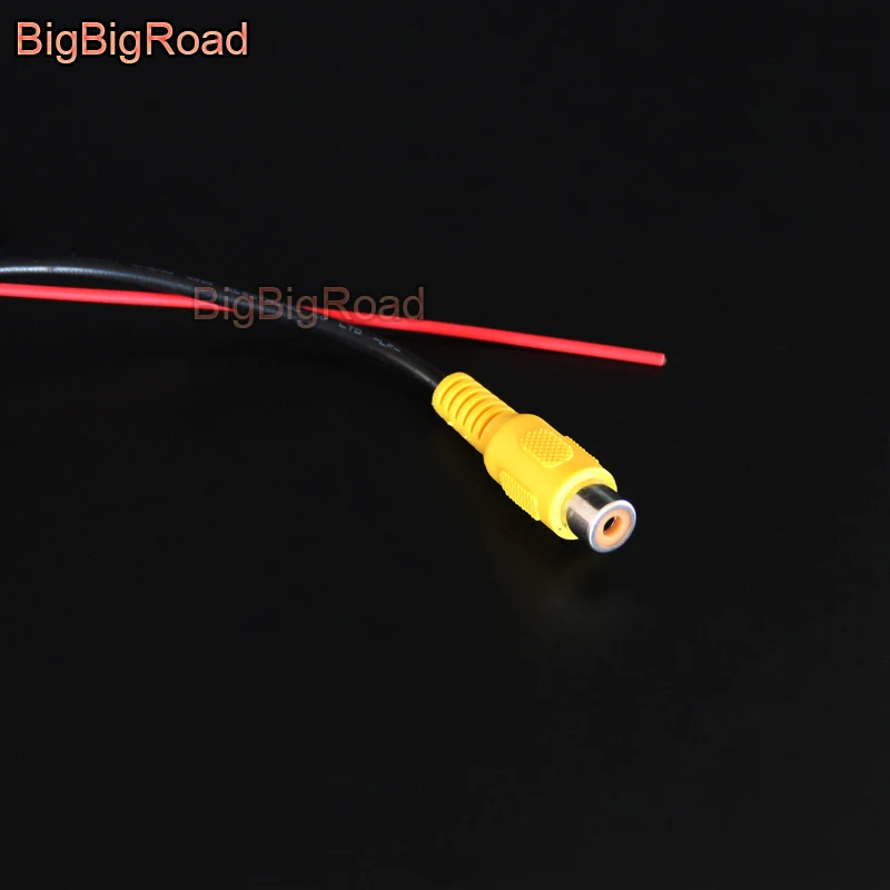 BigBigRoad автомобиль экран подключения провода адаптер преобразования для заднего вида резервная Парковка камера