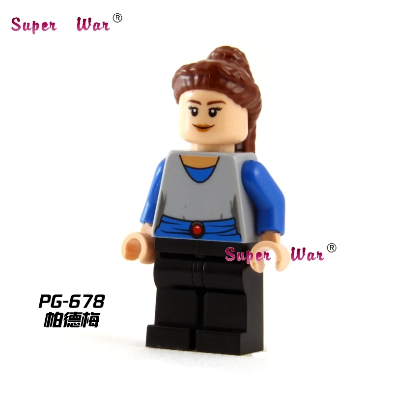 

1PCS superhero marvel Padme Naberrie Amidala building blocks action sets model bricks toys for children