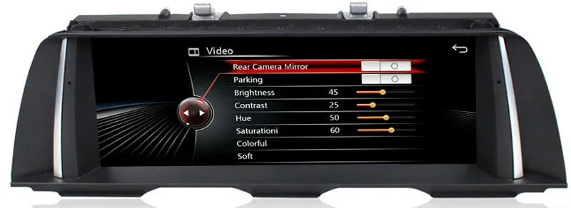 Sale 1280*480 10.25 Android 4.4 Quad Core Car Radio DVD GPS Navigation Central Multimedia for BMW 5 Series F10 F11(2010-2013)Free map 10