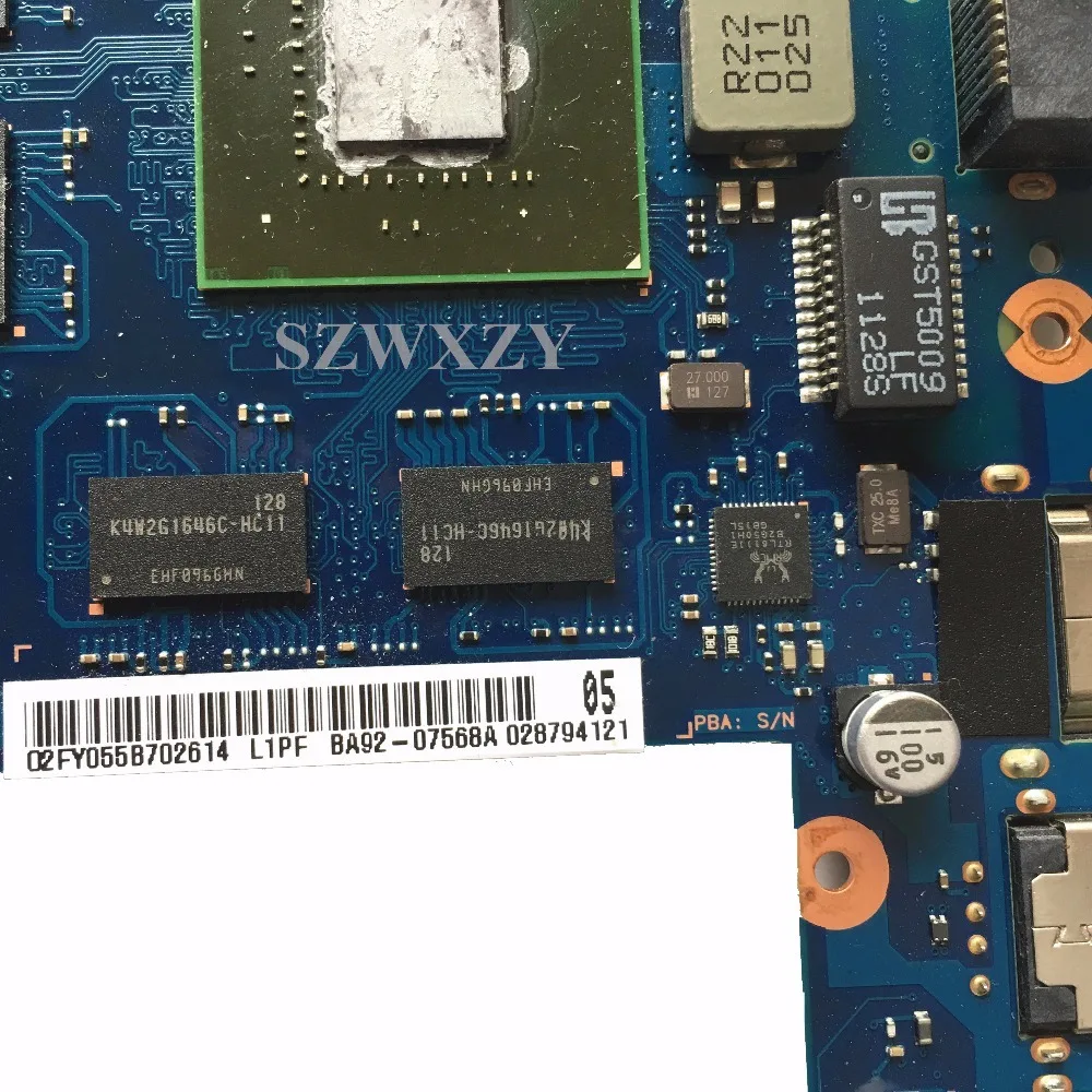 Материнская плата для ноутбука samsung RF511 GT540M/2 GB BA92-07568A BA92-07568B полностью протестирована