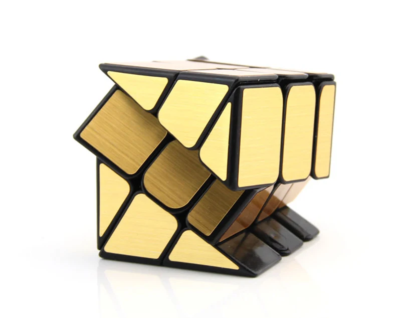 Куб волшебное зеркало Cub Золото Серебро cubo стресс magico с глянцевым покрытием головоломки Скорость твист обучения детей Образование