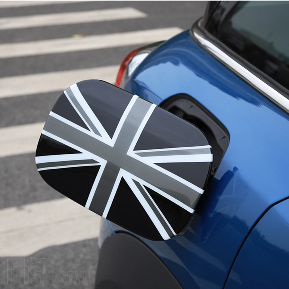 

Union Jack Checker Fuel Tank Cap Decoration Case Cover Sticker Housing For Mini Cooper Countryman F60 Car Styling Accessories