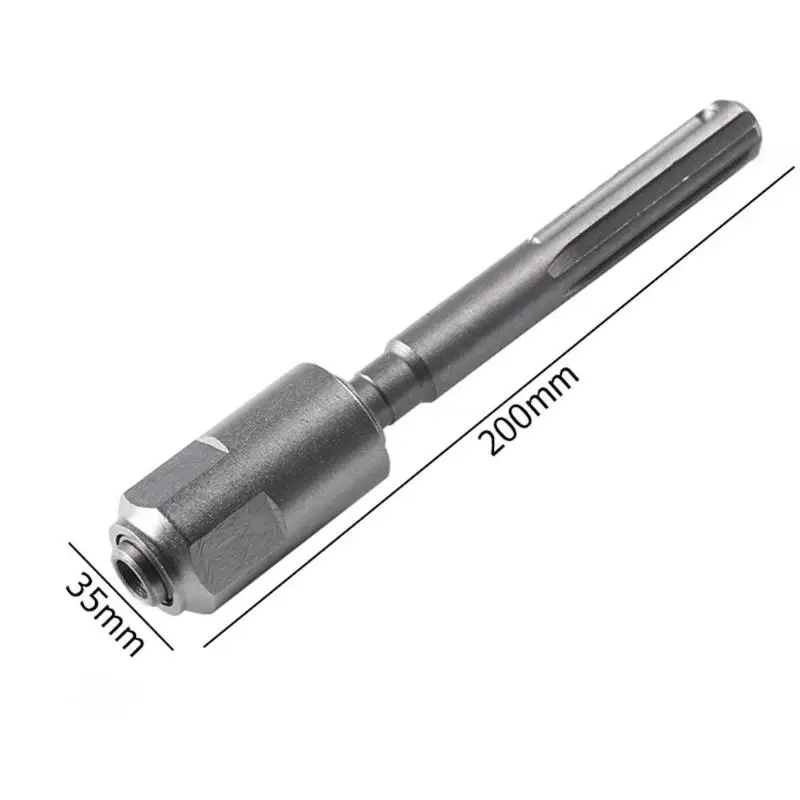 SDS-MAX SDS-PLUS преобразования длинные шесть угловой переходник преобразователь круглая ручка шатун высокое качество запчасти для инструментов аксессуары
