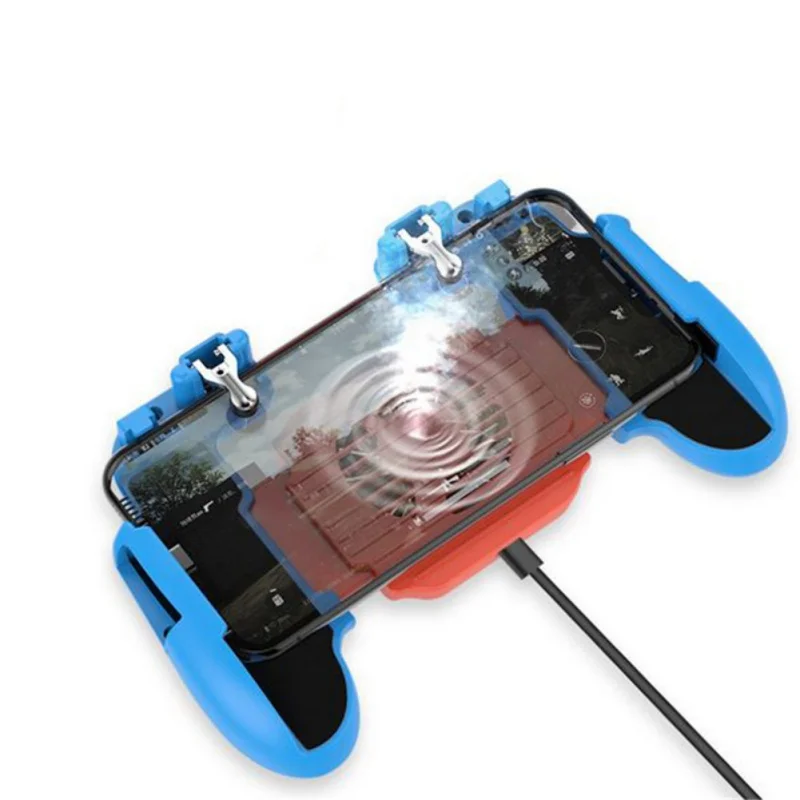 

For PUBG Mobile Phone Gamepad Game Controller Joystick Cooling Fan Gamepads Ergonomic Design For SamSung iPhone Xiaomi