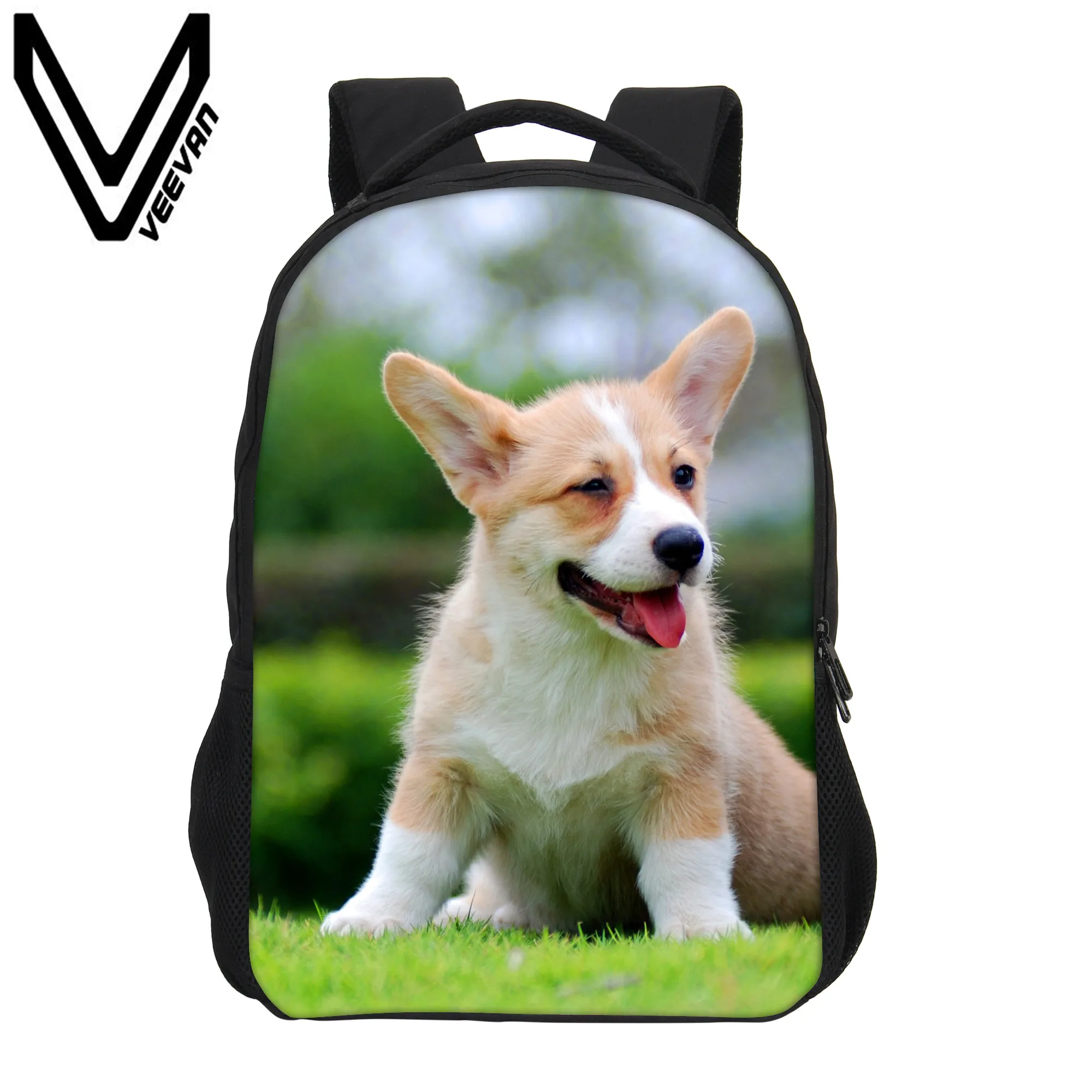 рюкзак и пенал с корги