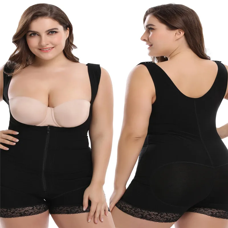 Butt Lift Tight Sculpting Body Shaper Fat Control Shapewear Full Body Bodysuits Women Sexy Underwear Slimming Shapewear
