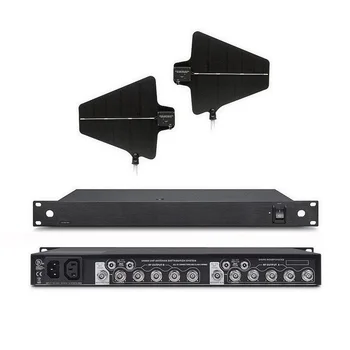 

Dual Wireless Microphone UHF Antenna Amplifier Distributor System 470-952MHz Directional Antenna Frequency for Stage School