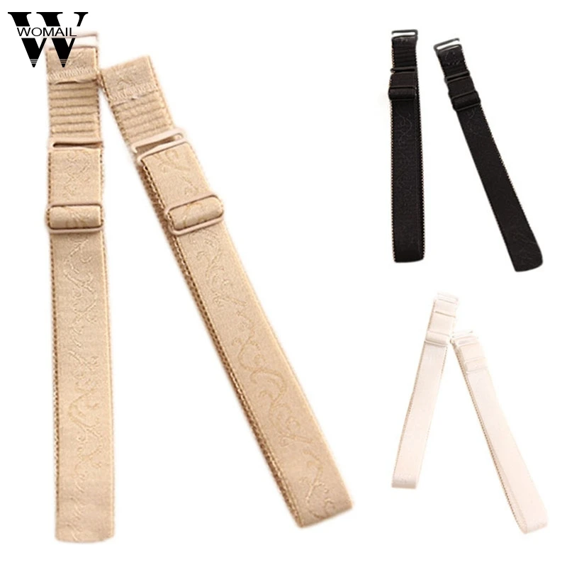 

Amazing Women's Elastic Bra Strap Summer Fashion Adjustable Black Khaki White