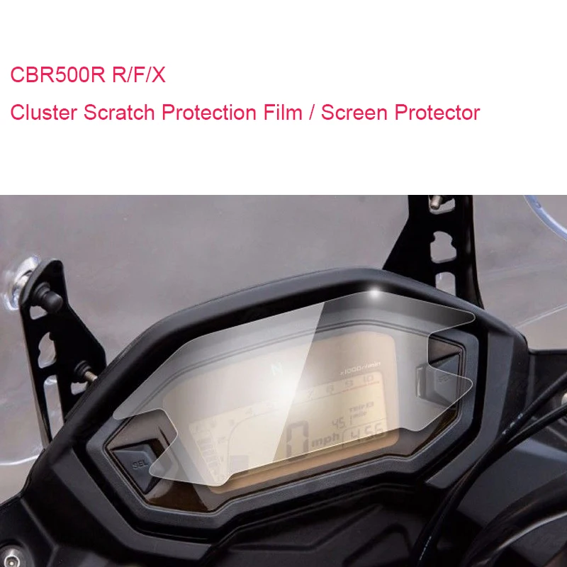 for Honda CBR500 RFX CBR500R CBR500F Cluster Scratch Protection Film Screen Protector 100% Brand New (1)