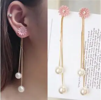 Женские серьги-подвески из искусственного жемчуга в Корейском стиле | Украшения