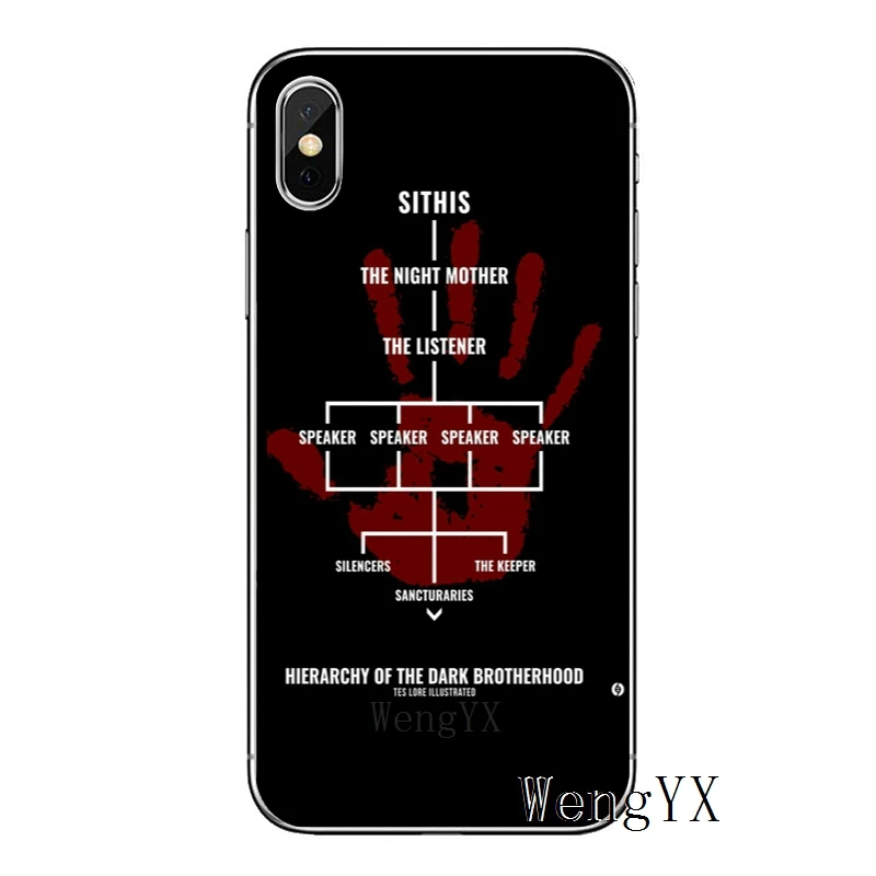 Чехол Skyrim для iPhone X, XR, XS, Max, 8, 7 plus, 6s, 6 plus, SE, 5S, 5c, 5, 4S, 4, iPod Touch, мягкий чехол для телефона, чехол s - Цвет: Skyrim-Dark-A-04