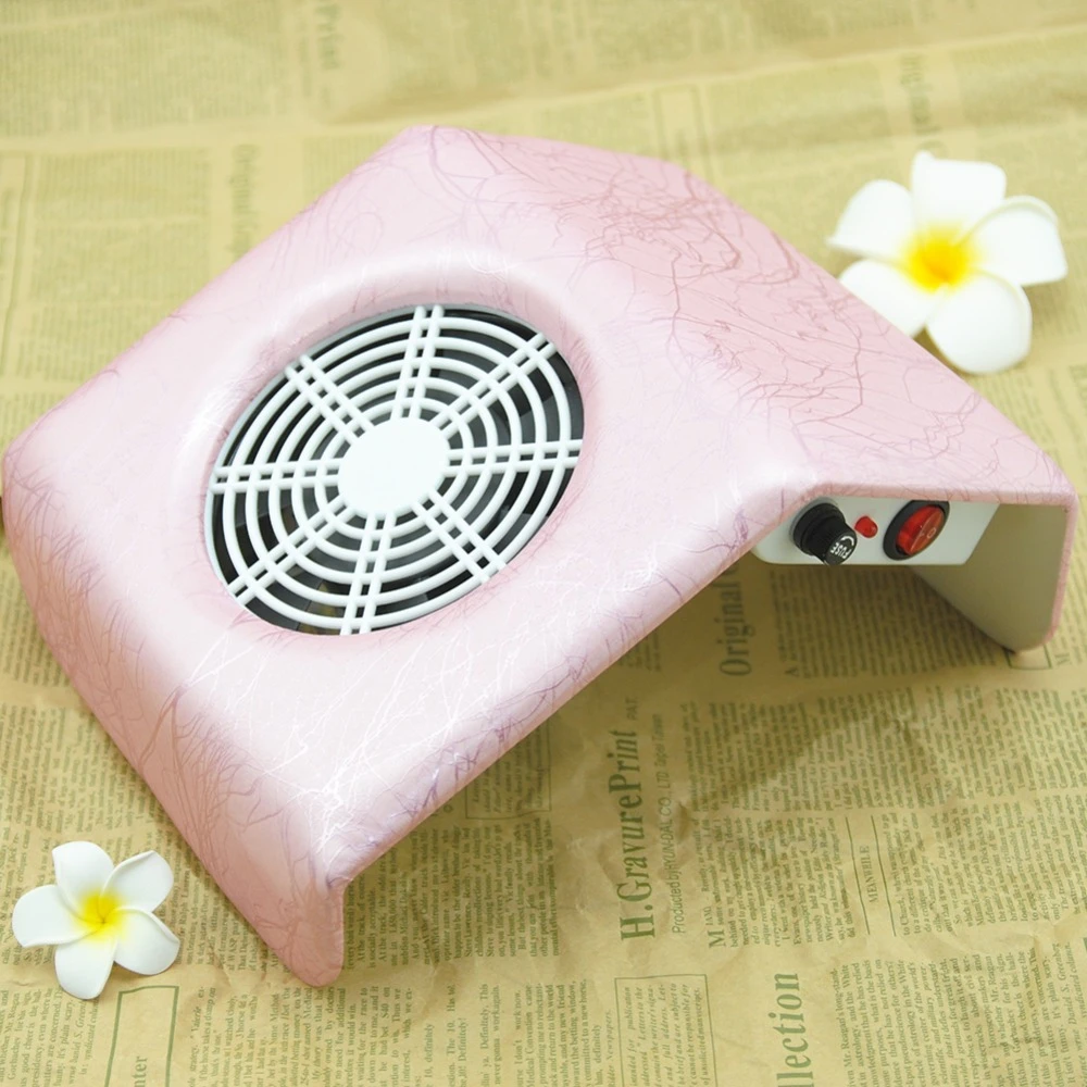 

Nail Art Dust Collector 30W Nail Art Machine Nail Vacuum Cleaner for Filing Polishing 2 Dust Collecting Bags Cutter For Manicure