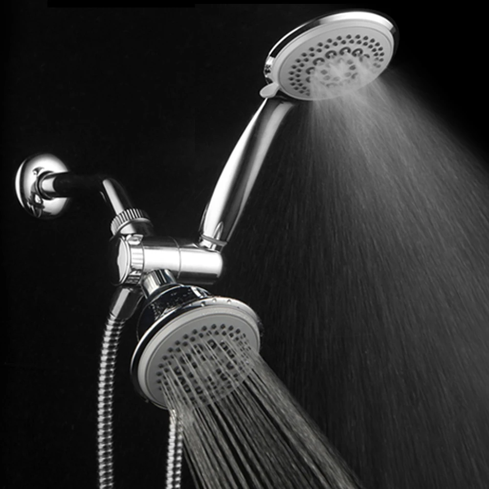DreamSpa 36 Setting Shower head and Hand Shower Combo with 6 ft. Hose (3)