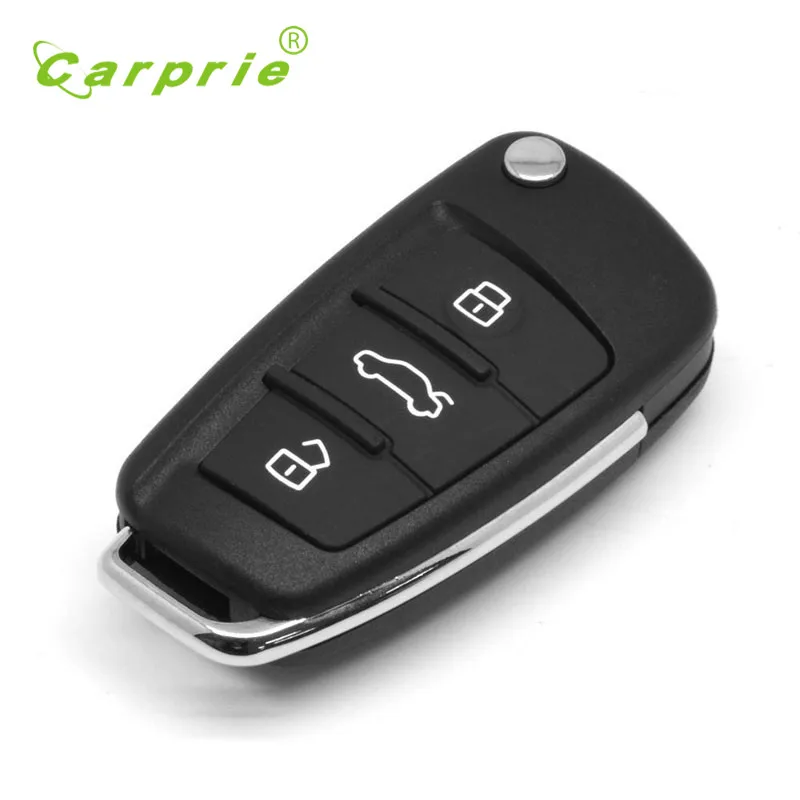 

2018 car-styling Auto Folding Flip Remote Key Shell fit for AUDI 3 Button Case A2 A3 A4 A6 A6L A8 TT 18Jun 21