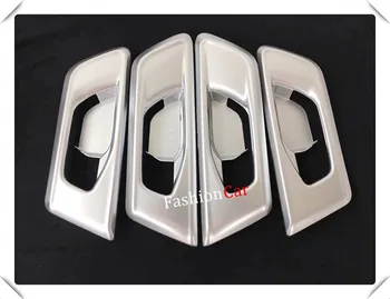 

For HONDA for CRV 2017 2018 Matte Interior 4pcs/set Inner Door Handle Bowl Frame Trim Cover car styling accessories
