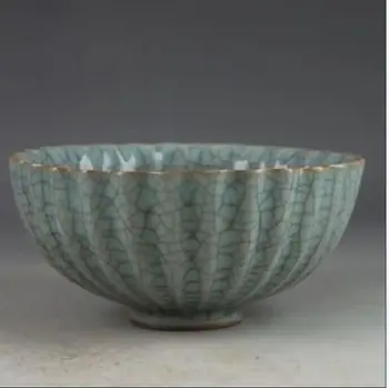 

Exquisite Original Usable Antique Porcelain Chinese Old Handwork Wine Bow