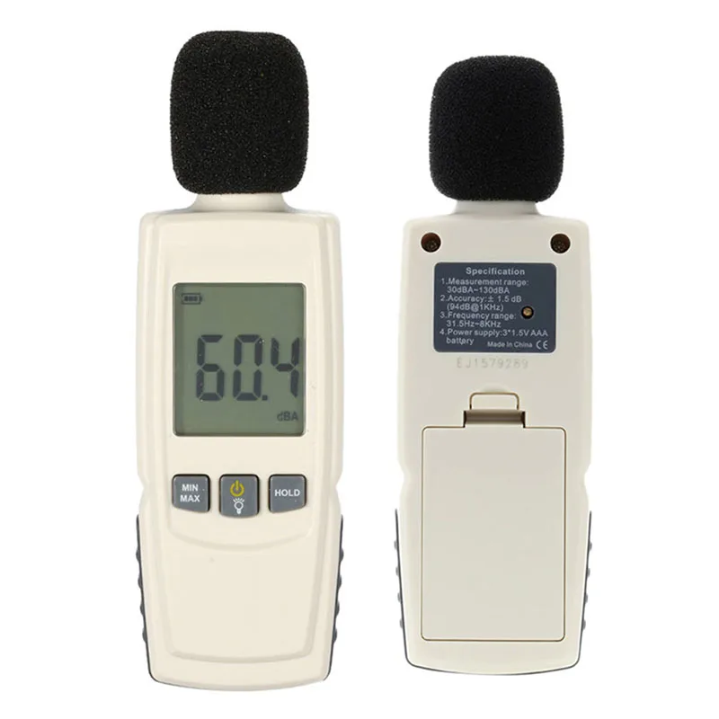 

Mini Sound Level Meters Decibel Meter Noise Audio Detector Digital Diagnostic-Tool Noise Detector LCD Digital Sound Level Meter