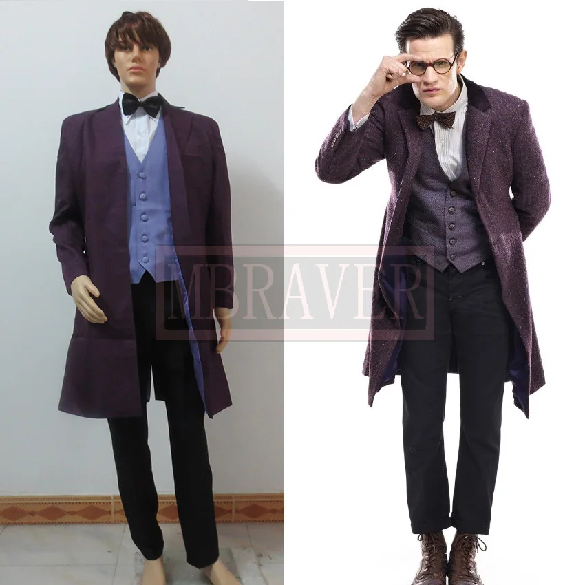 

Free Shipping Doctor Who Cosplay Costume Whole Set Custom Made Any Size