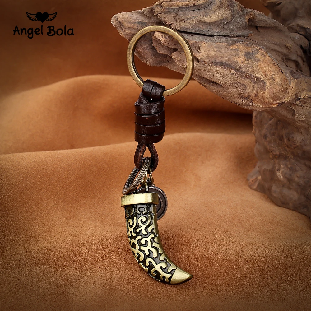 

Scabbard Design Fashion Viking Jewelry Multi Styles Vintage Keychains Personalized Leather Key Rings Accessories for Man Gift