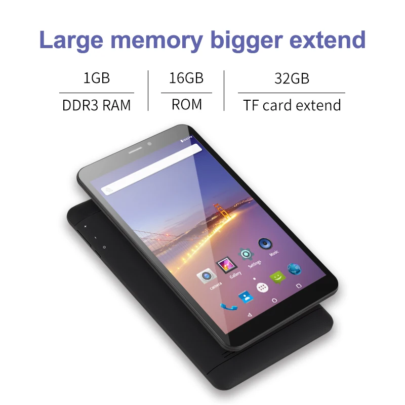 AOSON S8PRO 8 inch 3G/4G Android mobile phone call tablet PC Quad-Core 1G+16G android entertainment game tablet PC Bluetooth GPS