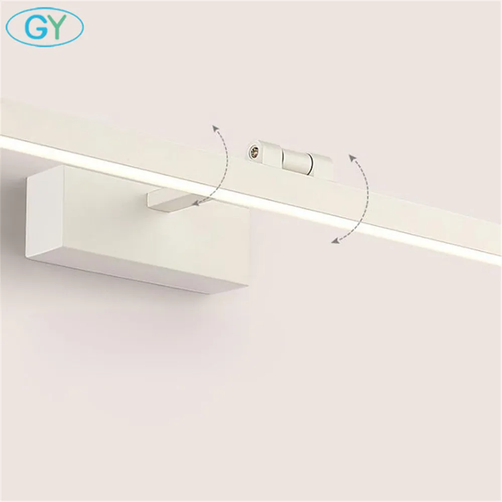 LED Wall Lamp Bathroom Mirror Light Waterproof Modern Acrylic AC85-265V L40cm L60cm L70cm L90cm L110cm led wall lamp,wall sconces light,wall lamp