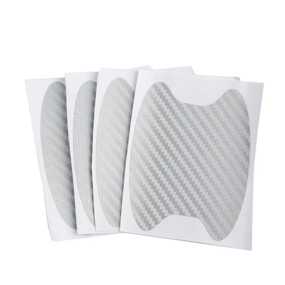 

4Pcs/Set Car Auto Door Film Sheet Handle Scratch Sticker aint scratch Protector Cover Exterior Accessories Car-styling
