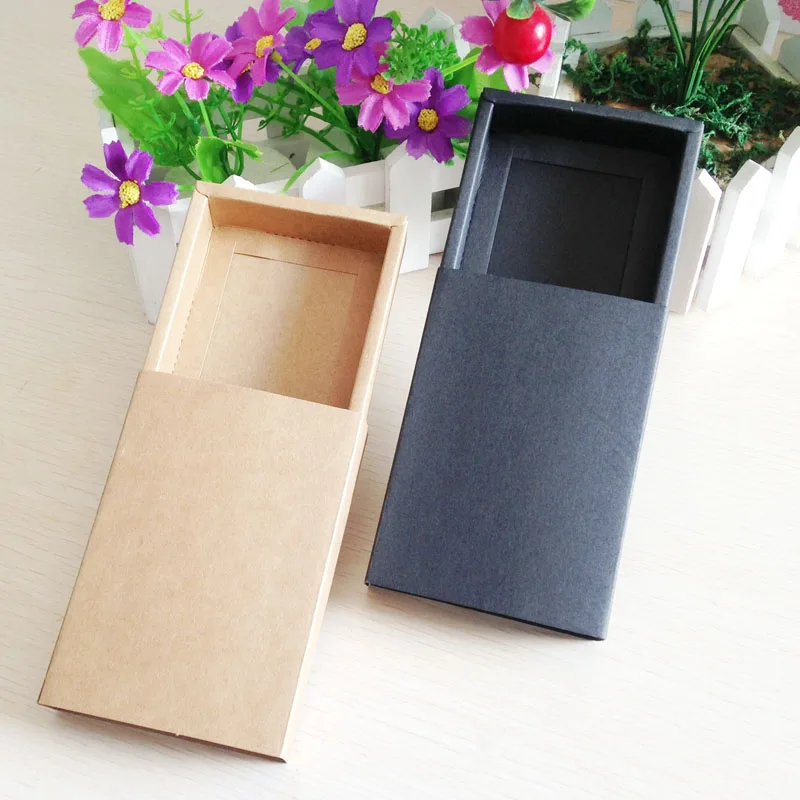 

Wholesale 50pcs/lot 6.8*10.4cm/11.5x8cm Jewelry Earring&Bracelet&Ring Display and Packaging Gift Boxes Black Bow Case
