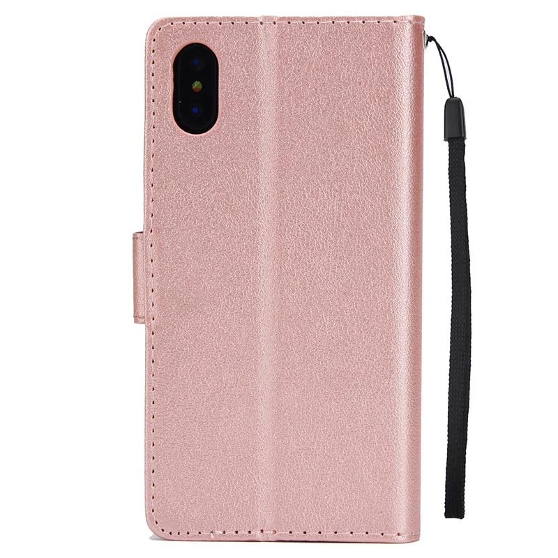 100 шт. кожаный чехол-бумажник для карт для iPhone 11 Pro Max XS XR X 8 7 6 6S Plus, чехол-подставка, ударопрочный чехол