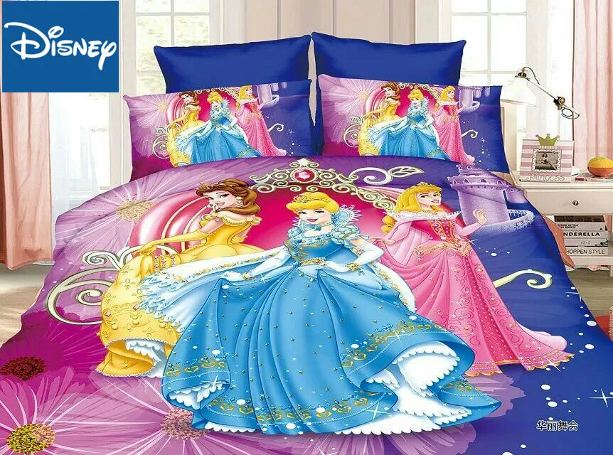 Disney Комплект постельного белья для девочек спальни с декором пододеяльник 120x200