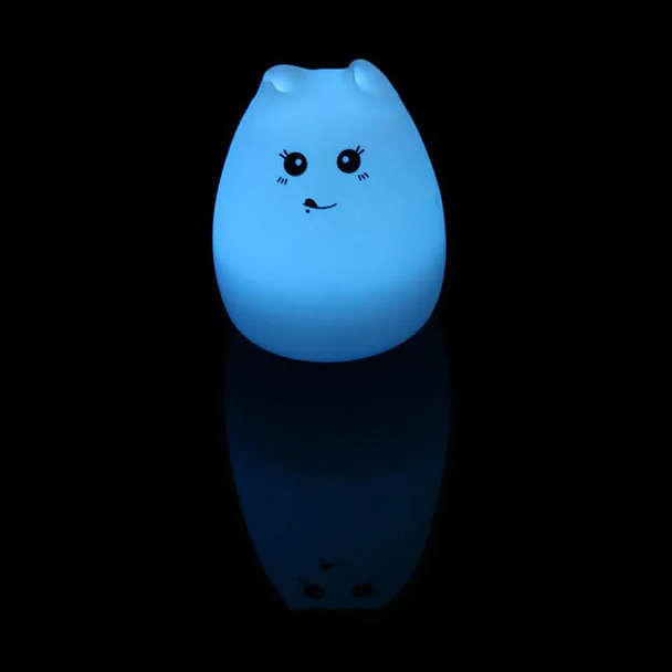 MUQGEW силиконовый Кот светодиодный USB мультфильм детская лампа NewestUnique дизайн Декор для спальни дети животное ночник мягкий