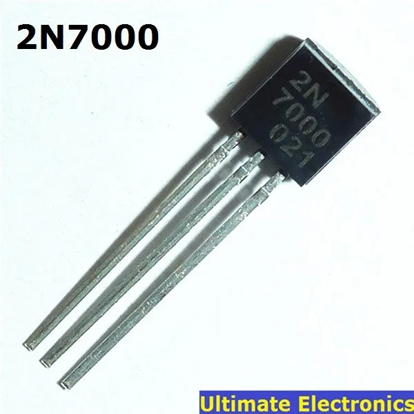 50 шт. 2N7000 TO-92 n-канальный MOSFET транзистор